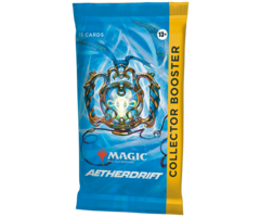 Wizards of the Coast Magic the Gathering TCG Aetherdrift Collector Booster Pack