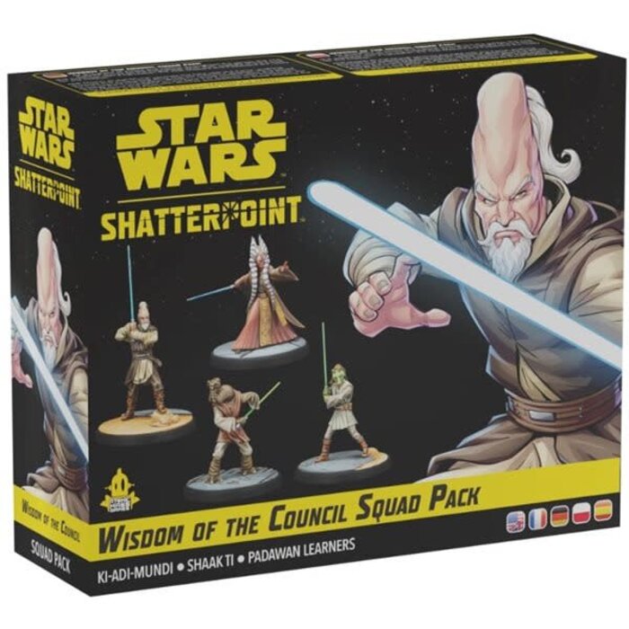 Atomic Mass Games Star Wars - Shatterpoint: The Wisdom Of the Council: Ki-Adi-Mundi Squad Pack