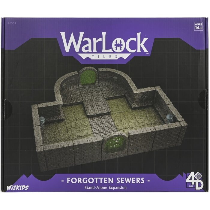 Wizkids/NECA LLC Warlock Tiles: Forgotten Sewers - Stand-Alone Expansion