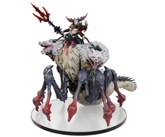 Wizkids/NECA LLC D&D Icons of the Realms: Vecna: Eve of Ruin - Miska the Wolf-Spider Premium Painted Miniature