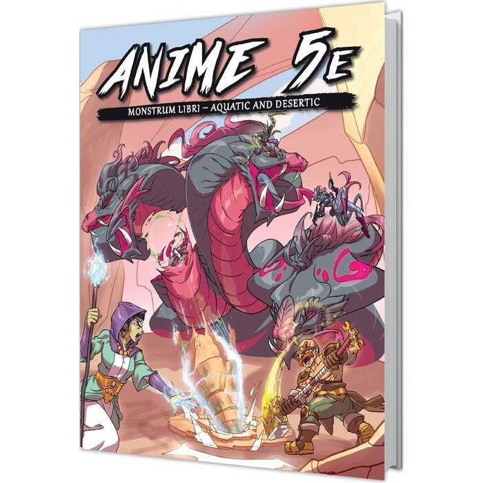 Dyskami Anime 5E: Monstrum Libri – Aquatic & Desertic