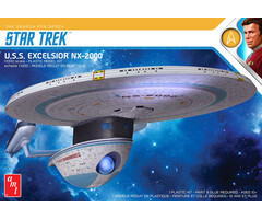 AMT Models Star Trek USS Excelsior NX-2000  Model Kit (1:1000 Scale)