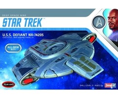 Polar Lights Star Trek USS Defiant NX-74205 Model Kit (1:1000 Scale)