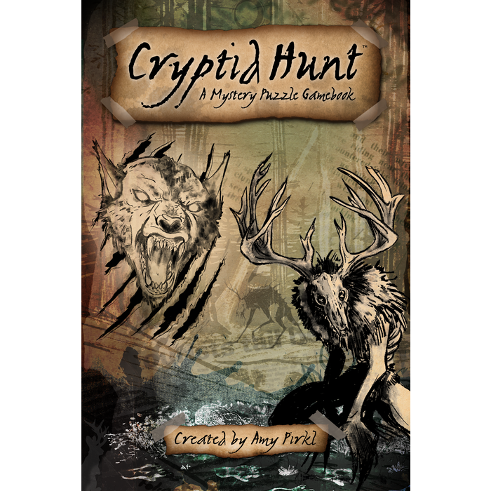 Atlas Games Cryptid Hunt: A Mystery Puzzle Gamebook