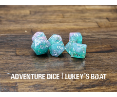 Adventure Dice 7-Piece RPG Dice Set: Lukey’s Boat