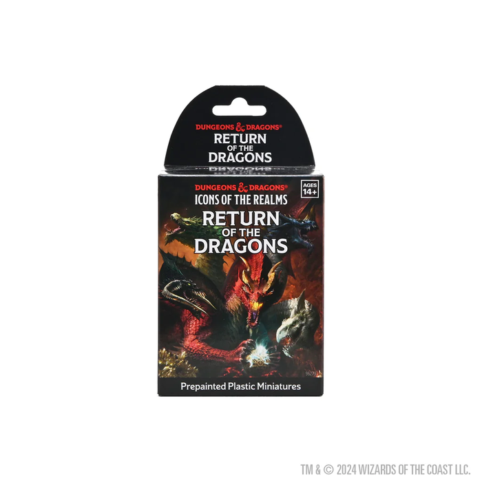 Wizkids/NECA LLC D&D Icons of the Realms: Miniature Booster - Return of the Dragons