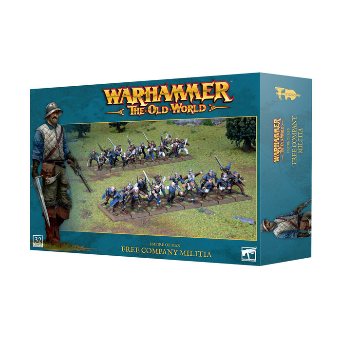 Games Workshop Warhammer The Old World: Empire of Man - Free Company Militia