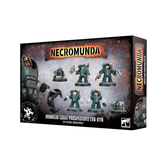 Games Workshop Necromunda: Ironhead Squat Prospectors Exo-kyn