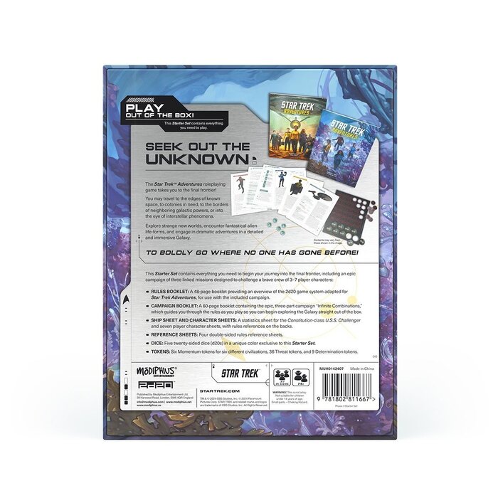 Modiphius Star Trek Adventures RPG 2nd Edition: Starter Set