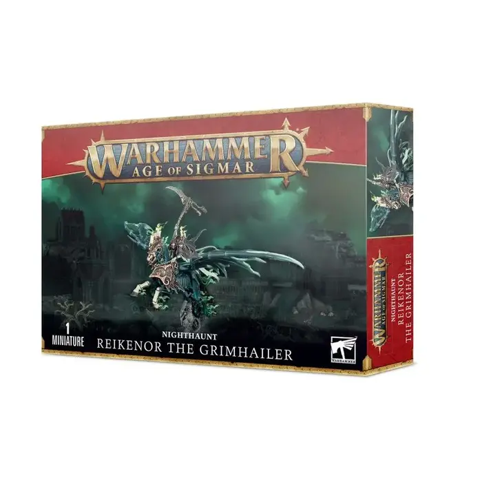 Games Workshop Warhammer Age of Sigmar: Nighthaunt - Reikenor the Grimhail (Easy to Build)