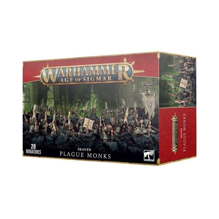 Games Workshop Warhammer Age of Sigmar: Skaven - Plague Monks