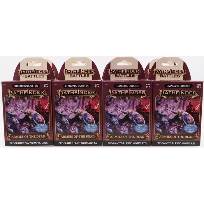Wizkids/NECA LLC Pathfinder Battles: Miniature Booster Brick - Armies of the Dead