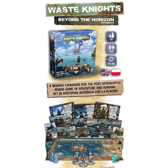 Galakta Games Waste Knights 2nd Edition: Beyond the Horizon Expansion