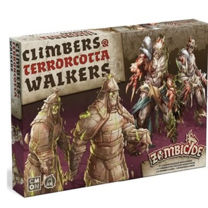 CMON Zombicide - White Death: Climbers & Terrorcotta Walkers Pack