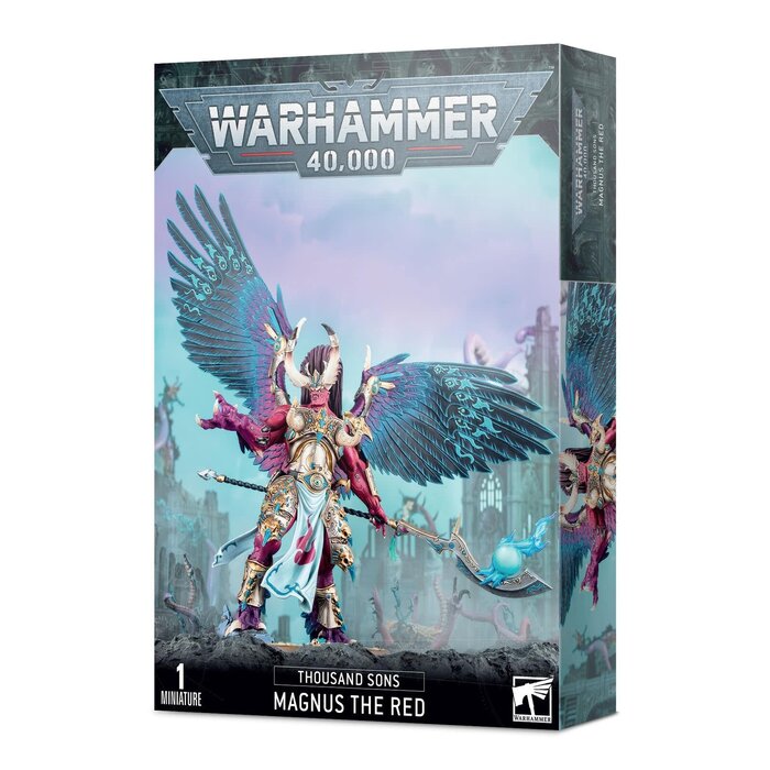 Games Workshop Warhammer 40K: Chaos Space Marines (Thousand Sons) - Magnus the Red Daemon Primarch of Tzeentch