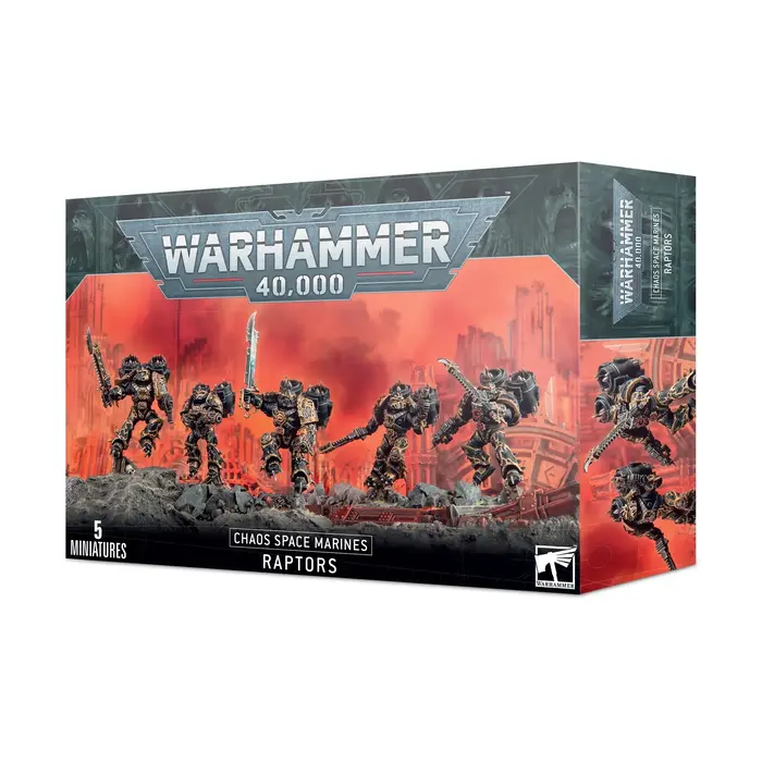 Games Workshop Warhammer 40K: Chaos Space Marines - Raptors