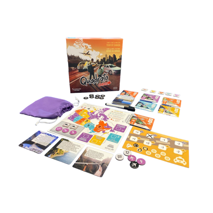 Misc Board Games Quadrata: Canada