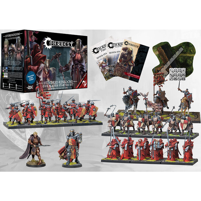 Para Bellum Wargames Conquest: Hundred Kingdoms - New Supercharged Starter (2025)