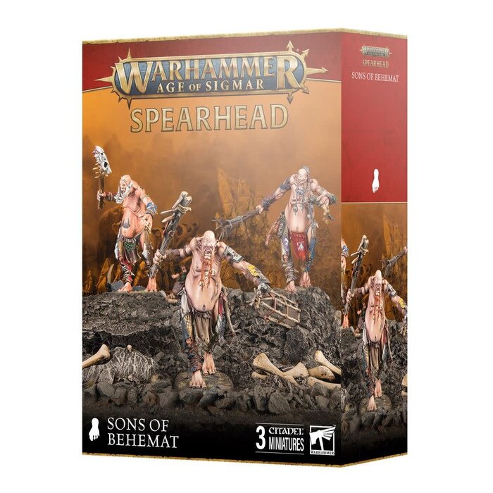 Games Workshop Warhammer Age of Sigmar: Sons of Behemat - Spearhead