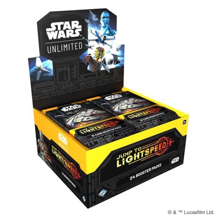 Fantasy Flight Games Star Wars Unlimited TCG Jump to Lightspeed Booster Box