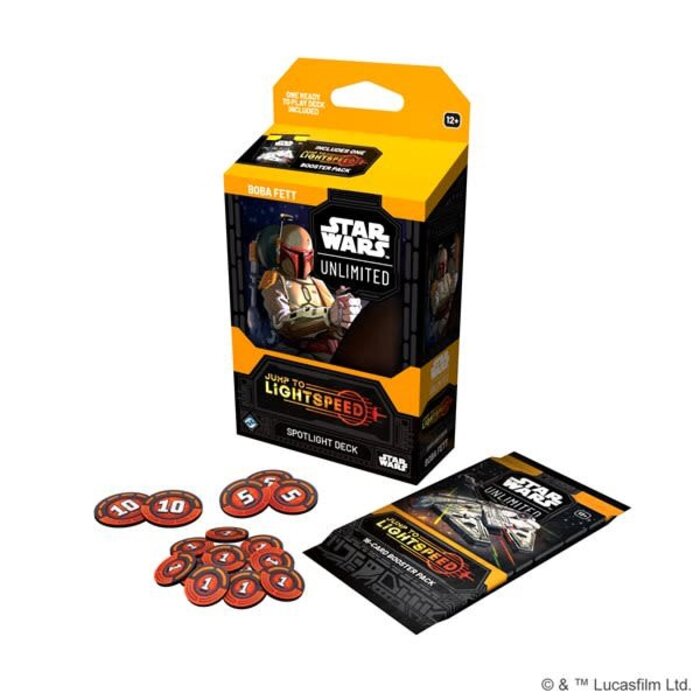 Fantasy Flight Games Star Wars Unlimited TCG Jump to Lightspeed Spotlight Deck -
