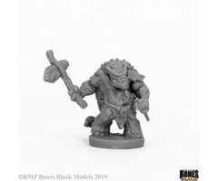 Reaper Miniatures Bones Black: Armorback Barbarian