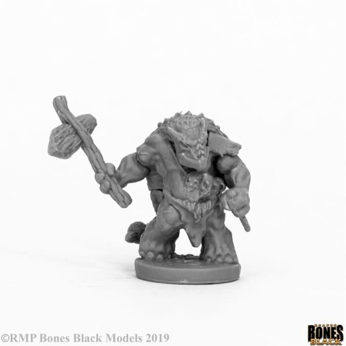 Reaper Miniatures Bones Black: Armorback Barbarian
