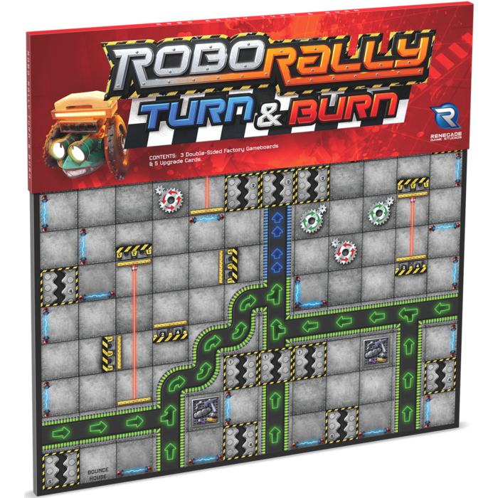 Renegade Game Studios Robo Rally: Turn & Burn Expansion