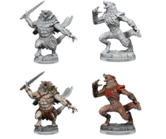 Wizkids/NECA LLC Magic the Gathering Miniatures: Arlinn Kord &Tovolar