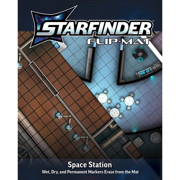 Paizo Publishing Starfinder Flip-Mat Space Station