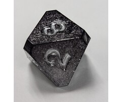 Die Hard Dice 7-Piece RPG Dice Set: Shadowland with Silver