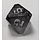 7-Piece RPG Dice Set: Shadowland with Silver