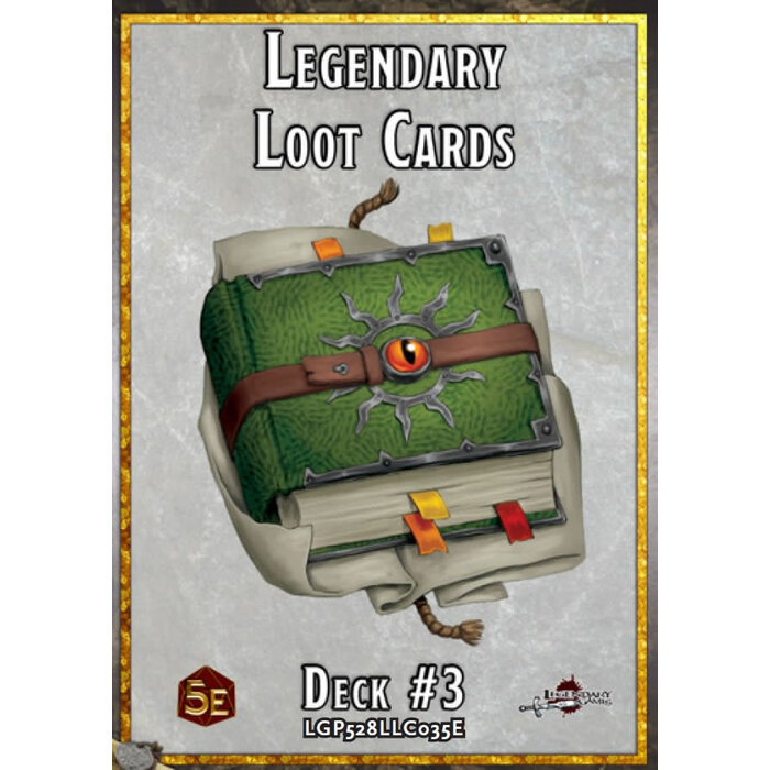 Legendary Games Legendary Loot Deck (5E) -