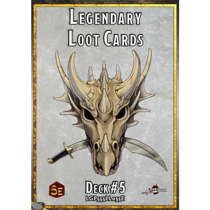 Legendary Games Legendary Loot Deck (5E) -