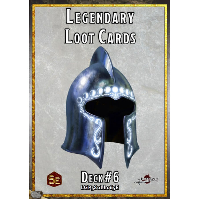 Legendary Games Legendary Loot Deck (5E) -