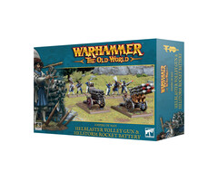 Games Workshop Warhammer The Old World: Empire of Man - Helblaster Volley Gun & Helstorm Rocket Battery