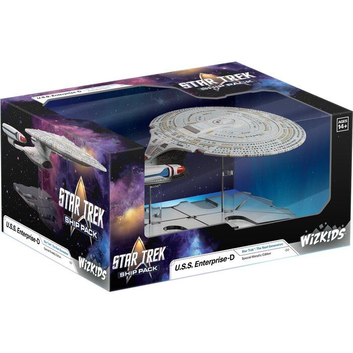 Wizkids/NECA LLC Star Trek Ship Pack: U.S.S. Enterprise-D