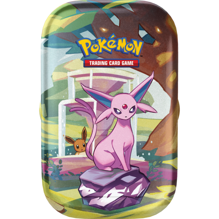 The Pokemon Company International *LIMIT OF 1 PER HOUSEHOLD* Pokemon TCG - Scarlet & Violet Prismatic Evolutions Mini Tin