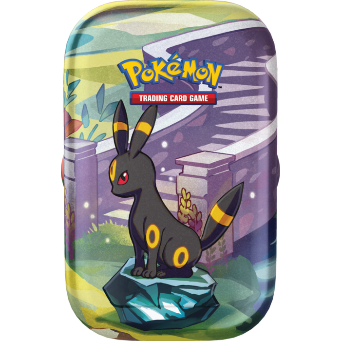 The Pokemon Company International *LIMIT OF 1 PER HOUSEHOLD* Pokemon TCG - Scarlet & Violet Prismatic Evolutions Mini Tin