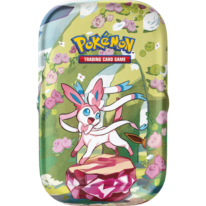 The Pokemon Company International *LIMIT OF 1 PER HOUSEHOLD* Pokemon TCG - Scarlet & Violet Prismatic Evolutions Mini Tin