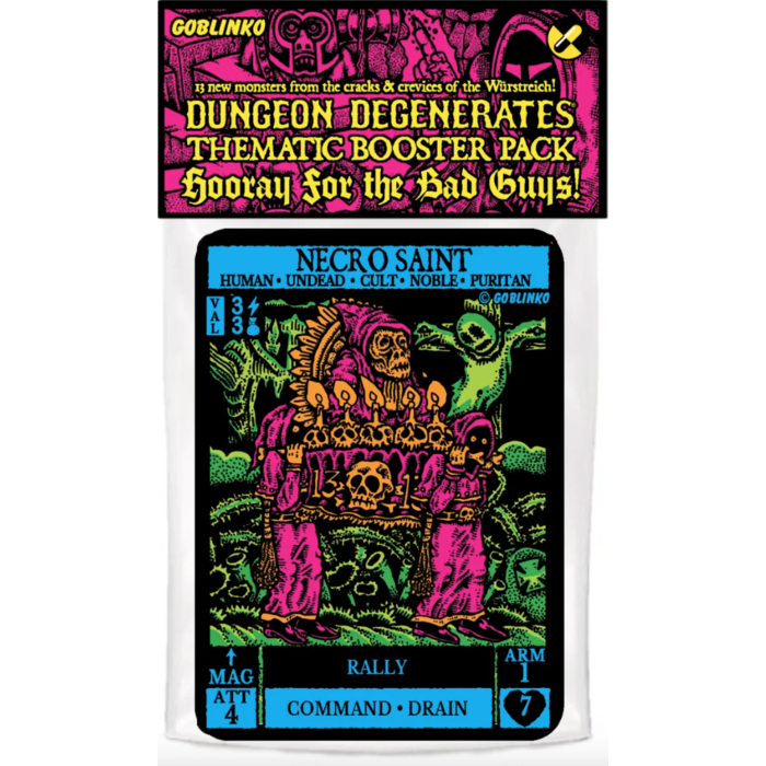 Misc Board Games Dungeon Degenerates Booster -