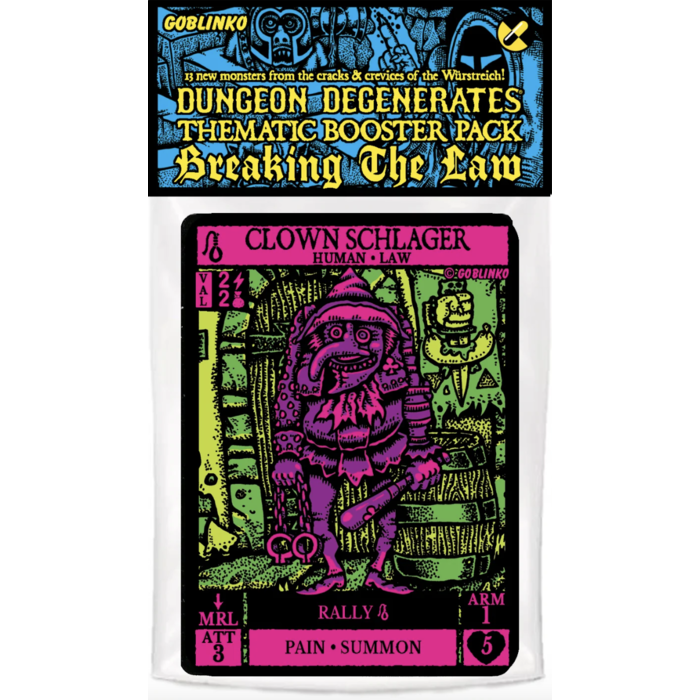 Misc Board Games Dungeon Degenerates Booster -