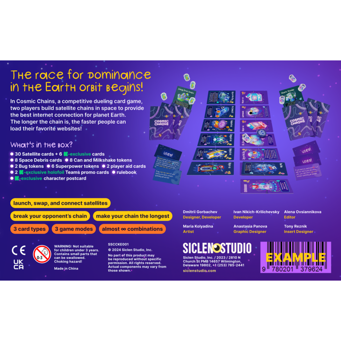 Misc Board Games Cosmic Chains: Deluxe Edition