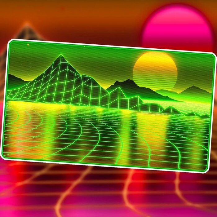 Infinite Black LLC Playmat - 1UP Premium -