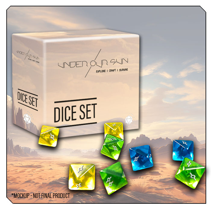 TableTopper Games Under Our Sun: Dice Set