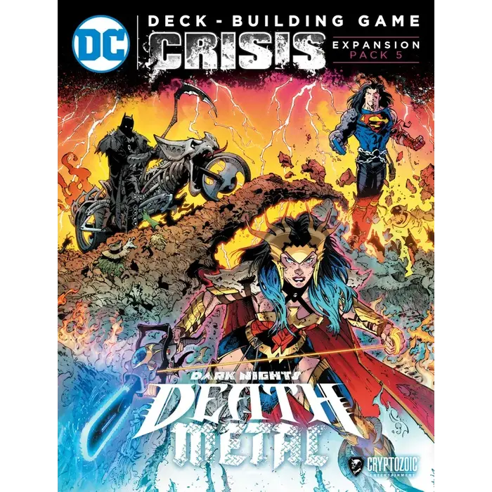 Cryptozoic DC Comics Deck Building Game: Crisis Pack 5 - Dark Nights: Death Metal (Kickstarter Edition)