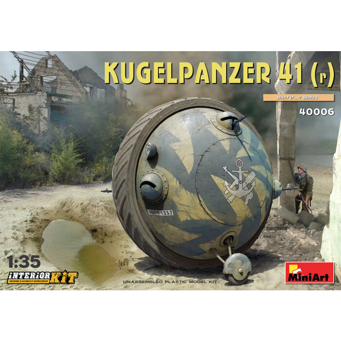 MiniArt Kugelpanzer 41 Model Kit (1:35 Scale)