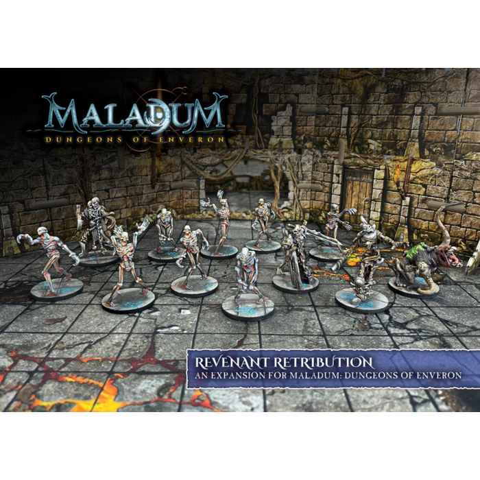 Battle Systems Maladum: Dungeons of Enveron: Revenant Retribution Expansion