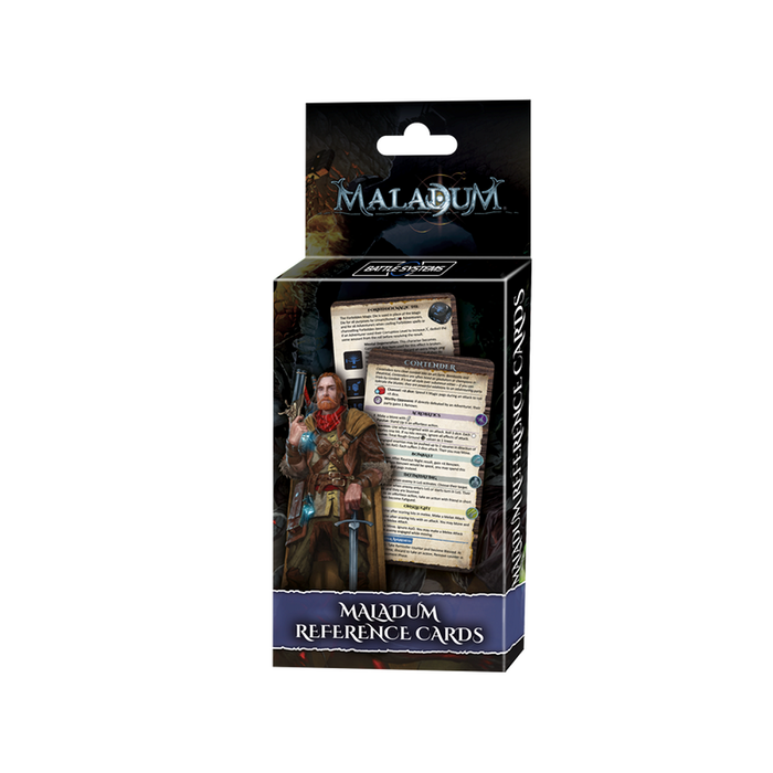 Battle Systems Maladum: Dungeons of Enveron: Reference Cards
