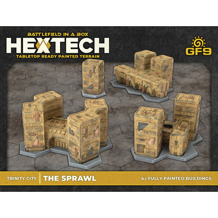 Gale Force Nine Battlefield in a Box: Hextech The Sprawl